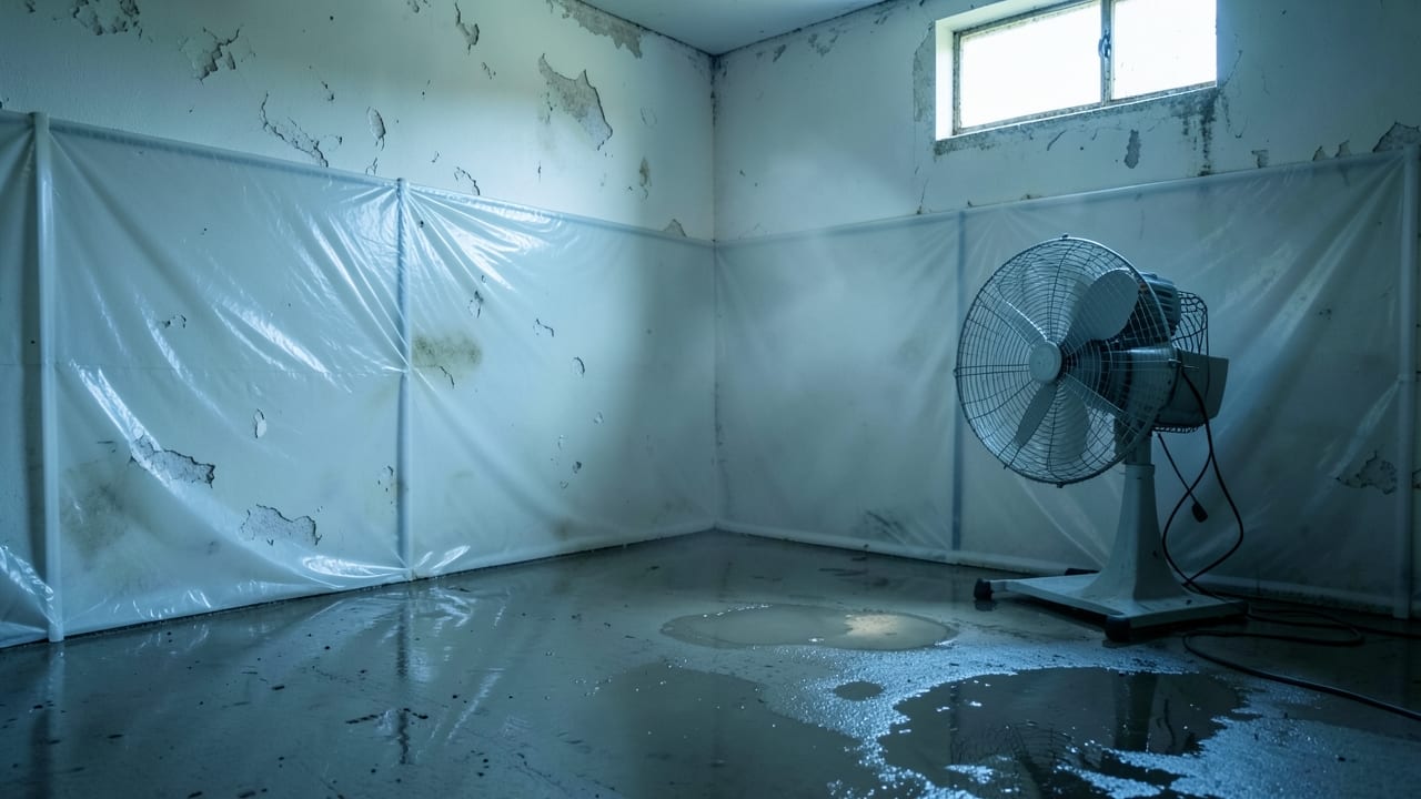 Storm Damage Mold Cleanup in Freehold, NJ in Freehold